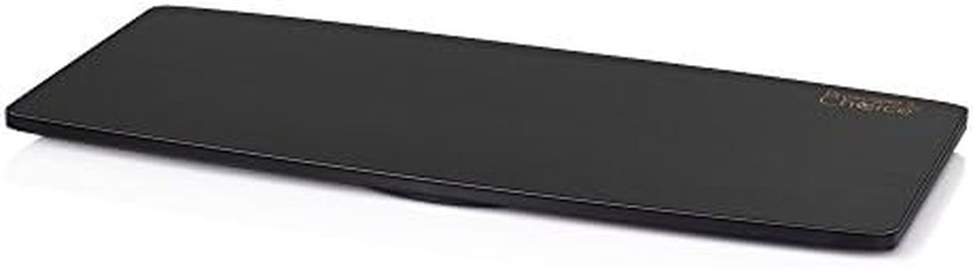 Natural Bamboo TV Swivel Stand for LED/LCD TV, 31 inch Base – Black