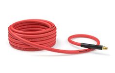 TEKTON 46135 3/8-Inch I.D. by 25-Foot 300 PSI Hybrid Air Hose with 1/4-Inch MPT Ends and Bend Restrictors