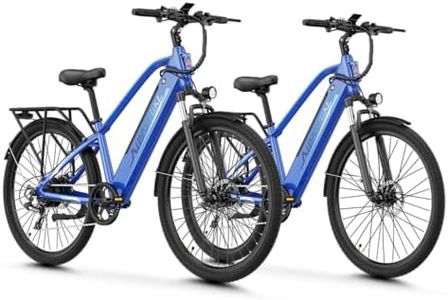 Aipas C1/C2 Electric Bike for Adults, 1100W Peak Motor, 62-Mile Range Ebike