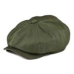 BOTVELA Men's Newsboy Flat Cap 100%