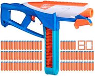 Nerf N Series Infinite Dart Blaster, 80 Nerf N1 Darts Compatible Only with Nerf N Series Blasters, 40 Dart Fast Load Battle Belt, Ages 8+