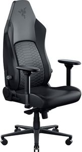 Razer Iskur V2 NewGen - Ergonomischer Gaming-Stuhl mit atmungsaktivem Gen-2 EPU-Leder mit Cooltouch Technologie - Hyperflex Lordosenstütze - breite Schulterbögen und Sitzfläche | Schwarz
