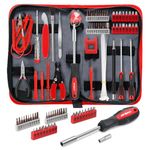 Hi-Spec 56pc Electronics Repair & Opening Tool Kit Set for Laptops, Devices, Computers, PC Building & Gaming Accessories. Precision Small Screwdrivers with Pry Tools