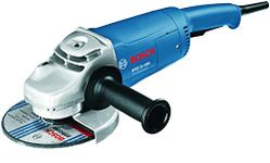 Bosch GWS 24-180 Heavy Duty Angle Grinder, 2,400W, M14, 180 mm Disc dia., 8,500 rpm, Protection Switch, 5.7 kg + Accessories, 1 Year Warranty