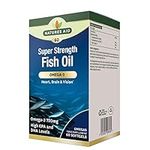 Natures Aid Super Strength Fish Oil - Omega-3 - 60 Softgel