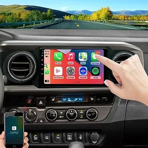 for Toyota Tacoma Radio Upgrade 2016 2017 2018 2019 2020 2021 2022 2023,Android Stereo Replacement,1280 * 720 High Resolution Touch Screen,Build in Wireless carplay Android Auto