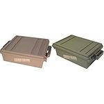 MTM ACR4-18 Ammo Crate Utility Box & ACR5-72 Ammo Crate Utility Box with 4.5" Deep, Medium, Dark Earth