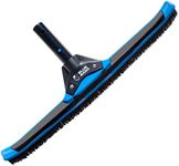 Blue Mano 20" Ultra Wide Vortex Pool Brush, Provides 3X The Force to Clean Pool Walls, Premium & Strong Brush with Curved Edges