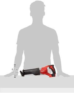 Milwaukee M18 18V Cordless Sawzall Reciprocating Saw – 3,000RPM, Quik Lok Blade Clamp