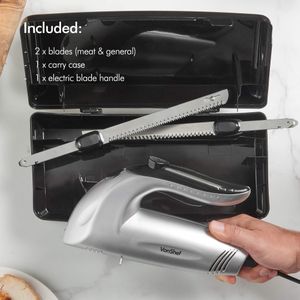 VonShef Electric Carving Knife – Stainless Steel Blades