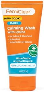 FemiClear® Restoratives Ultra-Gentle Feminine Wash, Made with Lysine & Lemon Balm, Natural Ingredients, Feminine Hygiene Products, Essentials for Vaginal Health (6FL oz)