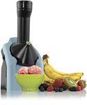 Yonanas 902AB Classic Vegan Non-Dairy Frozen Fruit Soft Serve Dessert Maker, BPA Free, Includes 36 Recipes, 200-Watts, Blue