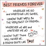 Inspired Words Magnet - Best Friends Forever