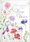 doodlecards New Home Card Wildflowe