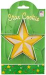 Ann Clark Cookie Cutters Star Cookie Cutter 4.25" with Recipe Card, Made in USA