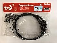 Coyote Snares - Bag of 12 - Ready to use, Effectively captures Coyote - 3/32 Snare Wire Trapping