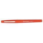 Point Guard Flair Porous Point Stick Pen, Red Ink, Medium, Dozen, Sold as 12 Each