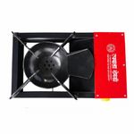 Heavy Duty Biomass Cooking | Smokeless Wood & Coal Chulha | Portable Iron Stove with Strong Pot Stand | Eco-Friendly Rural Kitchen Stove for Outdoor & Home Use
