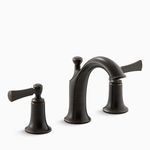 Kohler Elliston R72781-4D1-2BZ 8" Widespread Bathroom Faucet Oil-Rubbed Bronze Finish (Oil Rubbed Bronze)