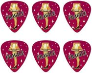 A Christmas Story Fragile Novelty Guitar Picks Medium Gauge - Set of 6