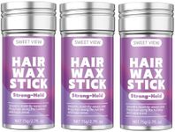 SWEET VIEW 3PCS Hair Wax Stick, Fle