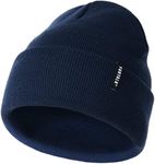 FURTALK Toddler Beanie Baby Boys Girls Beanies Kids Knit Winter Hats for 0-8 Years Navy