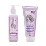 Curl Up Hair Wash Combo with Curly Hair Shampoo And Conditioner - For Dry Frizzy, Wavy & Curly Hair - Sulphate Paraben And Silicone Free (Combo of 2)-400ml