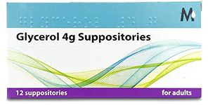 Glycerol 4g Suppositories Pack of 6