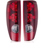 Compatible with 2004-2012 Chevy Colorado Tail lights assembly GMC Canyon OE Style w/o bulbs Replaces GM2800164 GM2801164 Pair