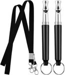 Dog Whistle, 2 Pack Adjustable Ultr