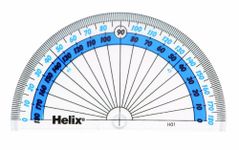 Helix H01040 10cm 180 Degree Protractor