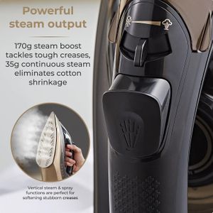 Tower Ceraglide 360 Steam Iron – Powerful Ceramic Soleplate