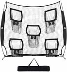 ZELUS Football Throwing Net, 7x7ft 