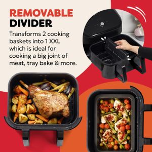 Instant Pot Versazone Dual Air Fryer, 8.5L – Two Independent Zones