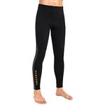 EUPTE 3mm Diving Wetsuit Pants Swimming Pants Leggings for Women Men (XL, Men)