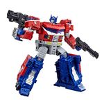 Transformers Toys Generations War for Cybertron Leader Wfc-S40 Galaxy Upgrade Optimus Prime Action Figure - Siege Chapter - Adults & Kids Ages 8 & Up, 7"