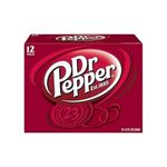 Dr Pepper , 355 mL Cans, 12 Pack (Packaging May Vary)