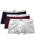 BOSS Men's 3 Pack Bold Logo Cotton 