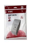 Dirt Devil Type R Allergen Vacuum Bag, 3-pk