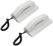 Wireless Intercom System for Business,Intercom System for Home Use,Room to Room Intercom Phone for Elderly,3280ft Range,Battery Powered Intercom for House,Office,Hospital,Hotel,Station(2 Pack)