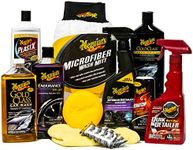 Meguiar's Complete Car Care Kit - The Ultimate Car Detailing Kit for a Showroom Shine - Includes Products for Cleaning and Detailing for the Interior and Exterior of your Car or Truck