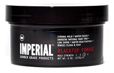 Imperial Barber Grade Products Blacktop Pomade, 5 oz