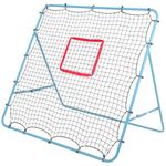 Hibtn Rebounder Net All Angle Bounce Back Net Kids Adults Soccer Football Baseball Rebounder Net Training Practice Pitching, Catching, Throwing, Fielding - Adjustable Angles