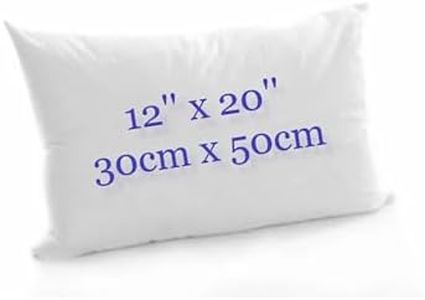 Rectangular Oblong Hollowfibre Cushion Pads Inner Inserts - Bounce Back Cushions (12x20)