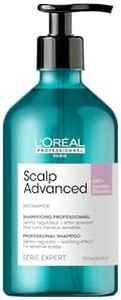 L’Oréal Professionnel Scalp Advanced Anti-Discomfort Shampoo, For Itchy and Dry Scalps, Deep Scalp Treatment, Serie Expert, 500ml