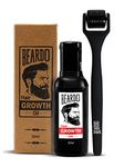 Beardo Beard Growth Booster Regime | Stimulates hair follicles for faster growth | Reduces patchiness of the beard | Regulates and corrects uneven growth | Nourishes the beard | Promotes beard health