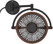 VIVI- 8 in. Wall Mount Swivel Fan w