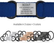 ROAD iD Silent Dog Tags Personalize