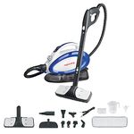 Polti Vaporetto Go Steam Cleaner, 3.5 Bar, 0.75 L Tank, 14 Accessories