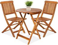 Best Choice Products 3-Piece Acacia